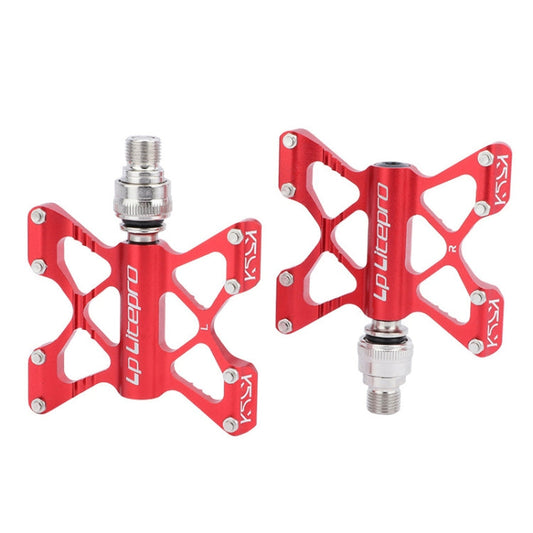 Frendorf | LP LitePro K5 Faltbike Aluminiumlegierung Lagerpedale (Rot)
