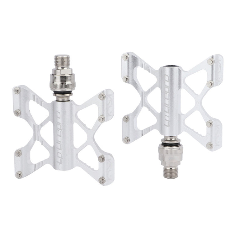 Frendorf | LP LitePro K5 faltbare Bkie Aluminiumlegierung Lagerpedale (Silber)