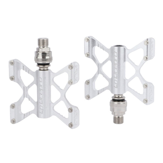 Frendorf | LP LitePro K5 faltbare Bkie Aluminiumlegierung Lagerpedale (Silber)