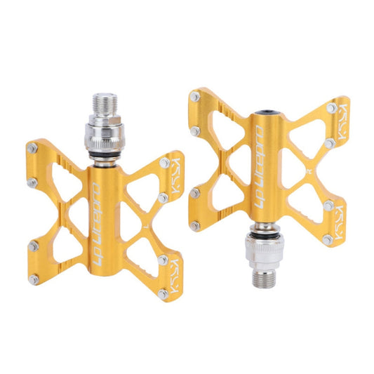 Frendorf | LP LitePro K5 Klappbke Aluminiumlegierung Lager Pedale (Gold)