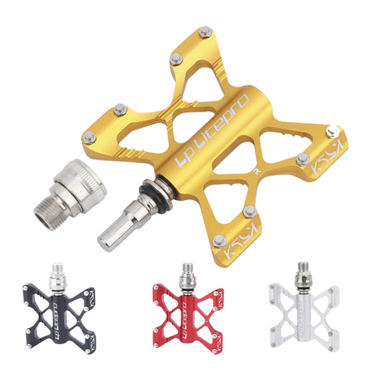 Frendorf | LP LitePro K5 faltbare Bkie Aluminiumlegierung Lagerpedale (Silber)