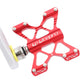 Frendorf | LP LitePro K5 Faltbike Aluminiumlegierung Lagerpedale (Rot)