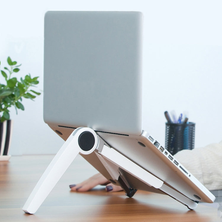 Frendorf | UP-1S Faltbarer Laptopständer Mobiles Telefon Tablet Desktopständer (Weiß)