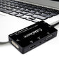 Frendorf | Cabledeconn D0407 HDMI VGA DVI Verbindung HDTV Monitor Kabel (Schwarz)