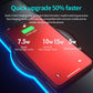 Frendorf | K9186 Multifunktionale RGB-Beleuchtung Mauspad mit Wireless Charger (Bunt)