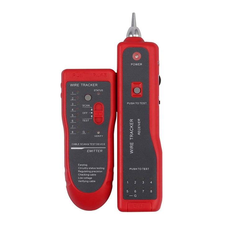 Frendorf | Drahtverfolgungsnetzwerk-Kabel-Detector RJ45 RJ11 Tester für Telefonleitungen und LAN-Kabel