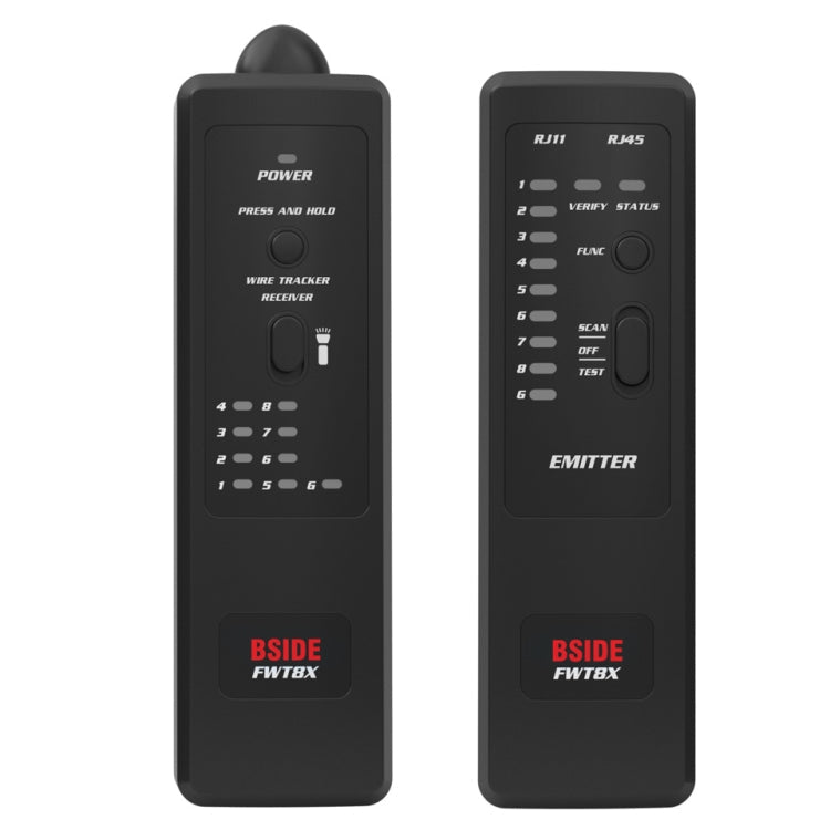 Frendorf | BSIDE FWT8X Dual Mode Netzwerk Kabel Tracker Kabel Toner RJ45 RJ11 Genau Ethernet LAN Tracker