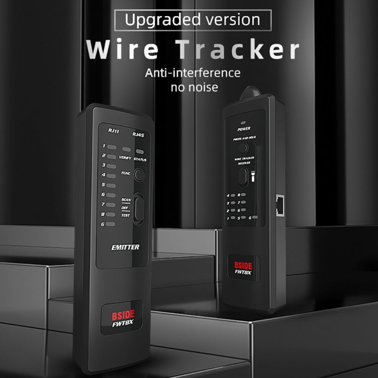 Frendorf | BSIDE FWT8X Dual Mode Netzwerk Kabel Tracker Kabel Toner RJ45 RJ11 Genau Ethernet LAN Tracker