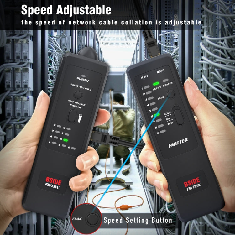 Frendorf | BSIDE FWT8X Dual Mode Netzwerk Kabel Tracker Kabel Toner RJ45 RJ11 Genau Ethernet LAN Tracker