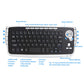 Frendorf | MY-10 2.4G 78 Tasten 1200 DPI Mini Wireless Trackball Tastatur Wireless Tastatur und Maus Set