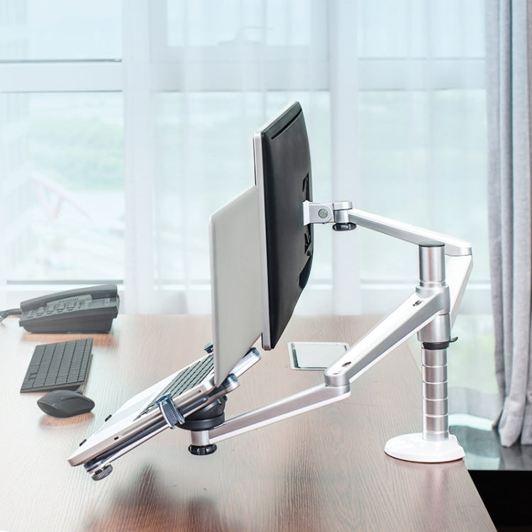 Frendorf | OA-7X Laptop Monitor Desktop Hebebügel (Silber)