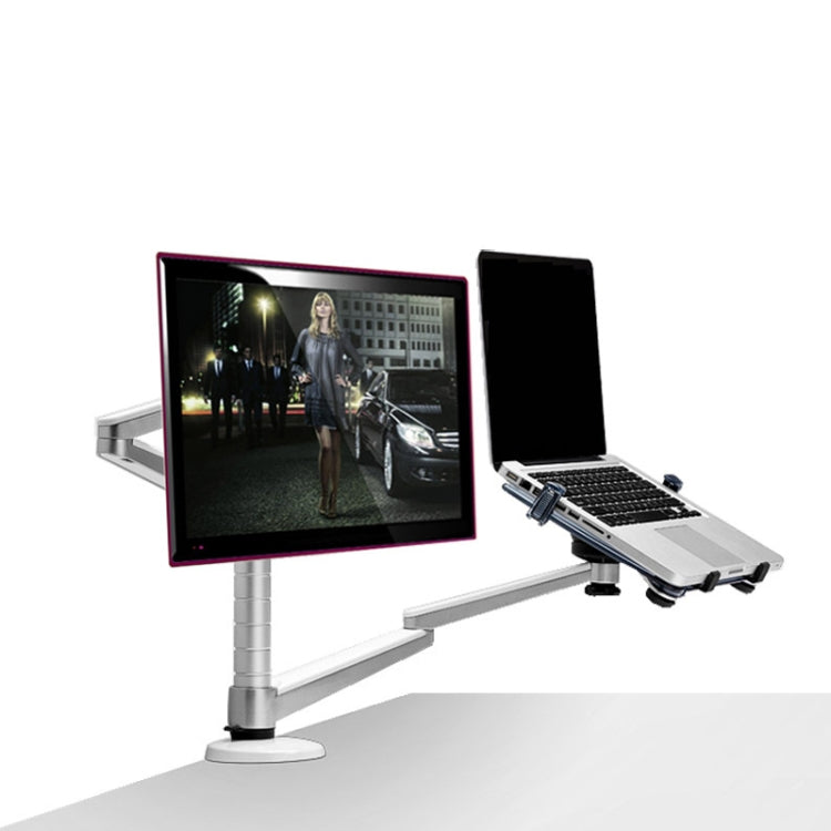 Frendorf | OA-7X Laptop Monitor Desktop Hebebügel (Silber)