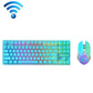 Frendorf | ZIYOU LANG T87 Gaming Leuchtendes Kabelloses Tastatur- und Maus-Set (Blau)