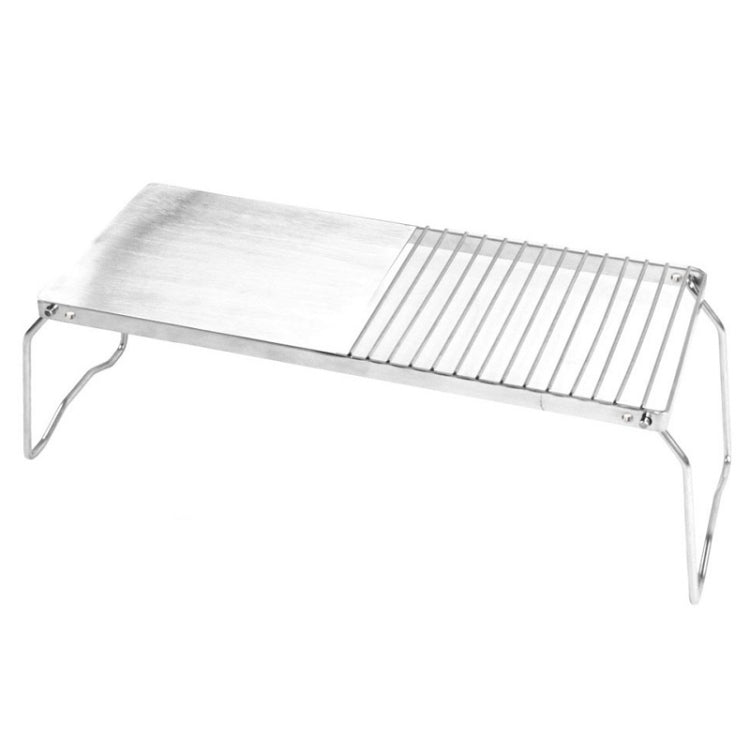 Frendorf | Outdoor Camping Praktischer Faltbarer Edelstahl Grillständer