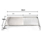 Frendorf | Outdoor Camping Praktischer Faltbarer Edelstahl Grillständer