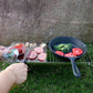 Frendorf | Outdoor Camping Praktischer Faltbarer Edelstahl Grillständer