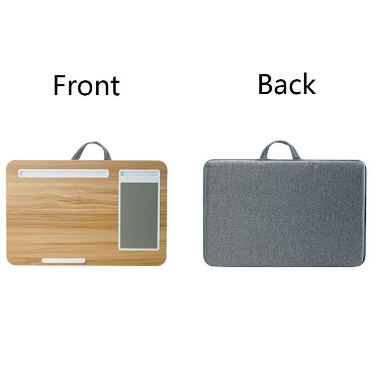 Frendorf | HQ-401 Bett Multifunktionaler Fauler Tisch (Schwarzes Holz)