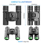 Frendorf | APEXEL 8 x 21 Zoom Fernglas Telephoto 3000m Langstrecken Faltbares HD Mini Teleskop(Black)