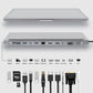 Frendorf | 12 In 1 Typ C Laptop Smart Docking Station(Grau)