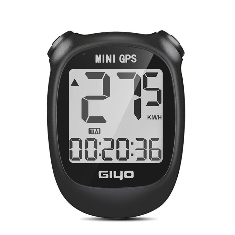 Frendorf | GIYO M3 LCD Display Fahrrad GPS Cycling Computer Drahtloses Straßenfahrrad Stopuhr Velocimeter (Schwarz)