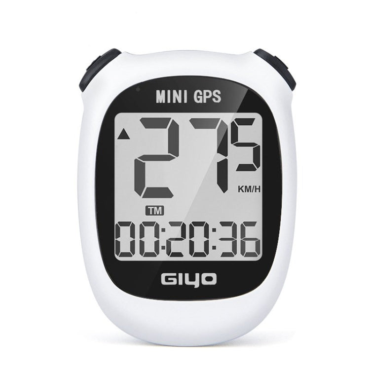 Frendorf | GIYO M3 LCD Display Fahrrad GPS Fahrradcomputer Drahtlos Straßenfahrrad Stoppuhr Geschwindigkeitsmesser (Weiß)