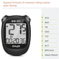 Frendorf | GIYO M3 LCD Display Fahrrad GPS Fahrradcomputer Drahtlos Straßenfahrrad Stoppuhr Geschwindigkeitsmesser (Weiß)