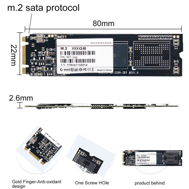 Frendorf | M.2 2,5 Zoll Hochgeschwindigkeits-SSD Solid State Drive, Kapazität: 128GB