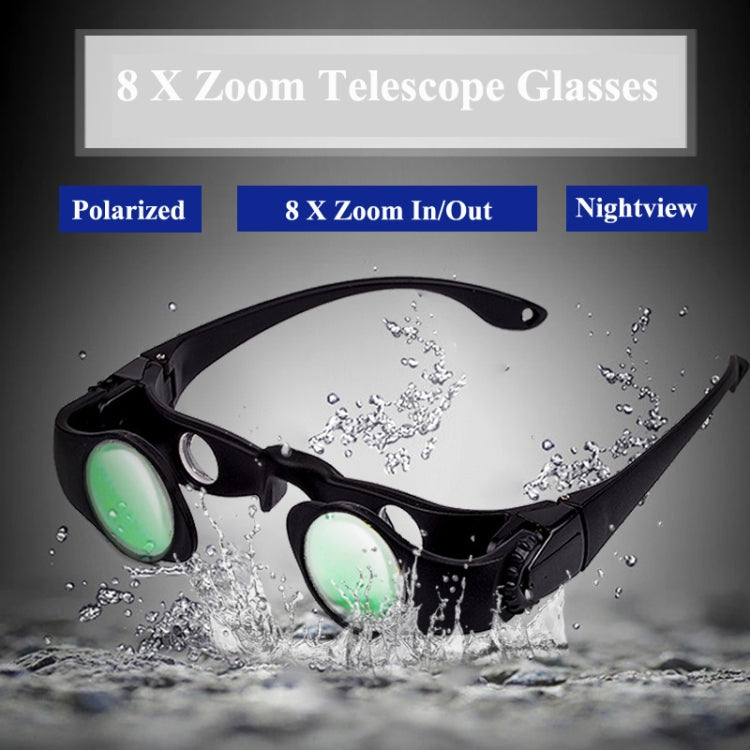 Frendorf | 8x Angel Ferngläser Zoomteleskop Brille, Stil: Nur Teleskop