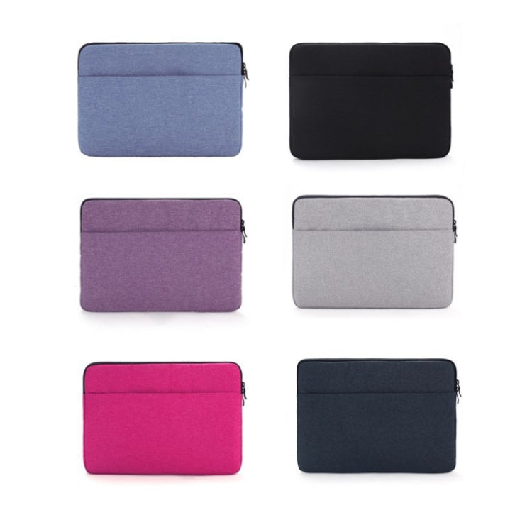 Frendorf | Waterdichte & Anti-Vibratie Laptop Binnenzak Voor Macbook/Xiaomi 11/13, Maat: 14 inch(Paars)