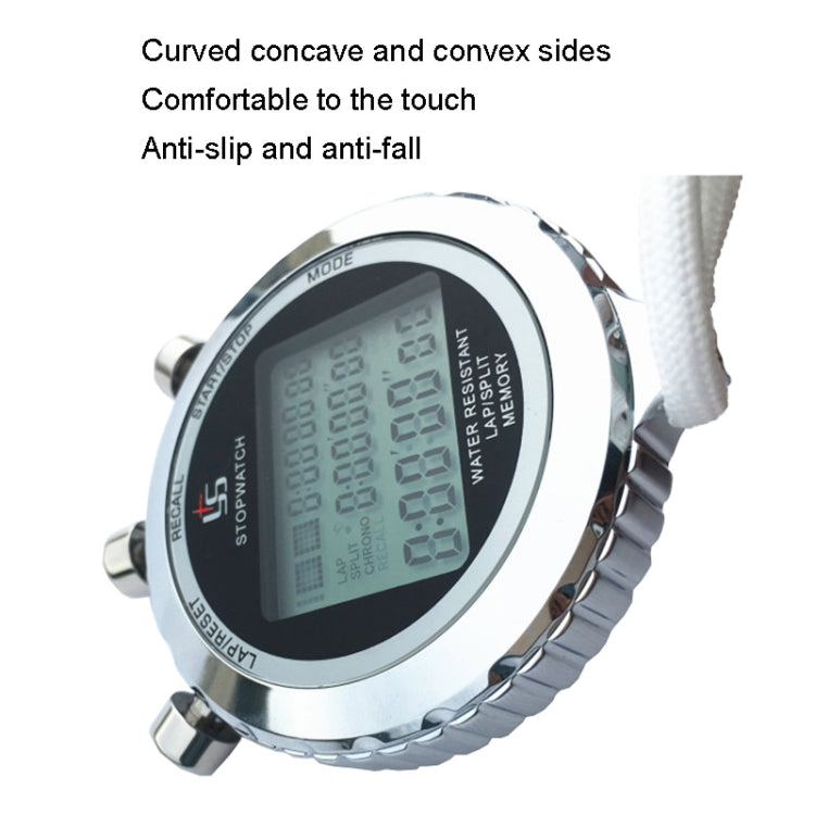Frendorf | YS Metall Stoppuhr 3 Reihen Anzeige Laufen Training Elektronische Timer, Stil: YS-530 30 Erinnerungen