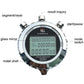 Frendorf | YS Metall Stoppuhr 3 Reihen Anzeige Lauftraining Elektronische Timer, Stil: YS-560 60 Erinnerungen