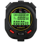 Frendorf | YS 3 Reihen Display Leuchtende Stoppuhr Timer Trainings Schiedsrichter Stoppuhr, Stil: YS-1100 100 Erinnerungen