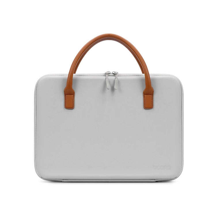 Frendorf | Baona BN-F020 Multifunctionele Waterdichte Slijtvaste Computertas, Specificatie: Leer (Grijs)