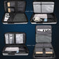 Frendorf | PC Hard Shell Computer Bag Gaming Backpack Für Männer, Farbe: Doppelschicht Silber