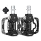Frendorf | Ein Paar WEST BIKING YP0802086 Mountainbike Aluminium Lagerpedale (Schwarz)