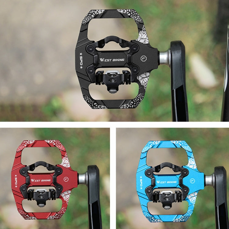 Frendorf | Ein Paar WEST BIKING YP0802086 Mountainbike Aluminium Lagerpedale (Blau)