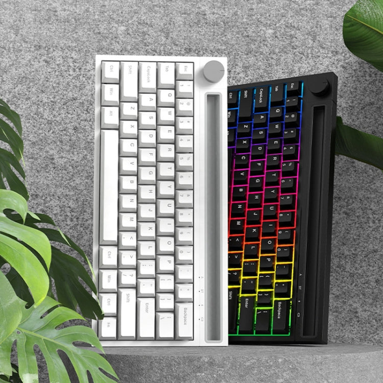 Frendorf | Ajazz K620T 62 Tasten Bluetooth Wireless Dual Mode Mechanische Tastatur, Stil: Pink Shaft (Schwarz)