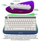 Frendorf | Ajazz K620T 62 Tasten Bluetooth Wireless Dual Mode Mechanische Tastatur, Stil: Pink Shaft (Schwarz)