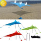 Frendorf | Outdoor Strand Lycra Überdachung Camping Zelt Sonnenblende Angelzelt, Größe: 210x160x150cm(Blau)
