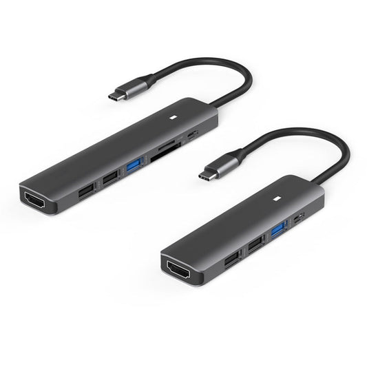 Frendorf | Blueendless Typ-C+USB 3.0/2.0+HDMI4K HUB, Spezifikation: 5 in 1