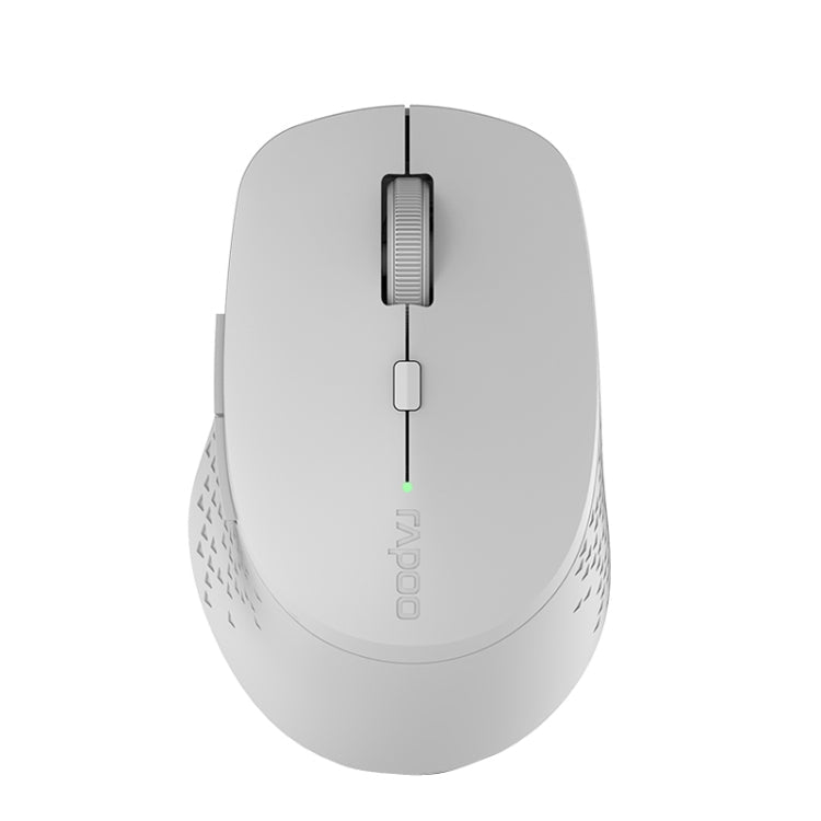 Frendorf | Rapoo M300G 1600DPI 3 Tasten Laptop Büro Silent Wireless Bluetooth Maus (Hellgrau)