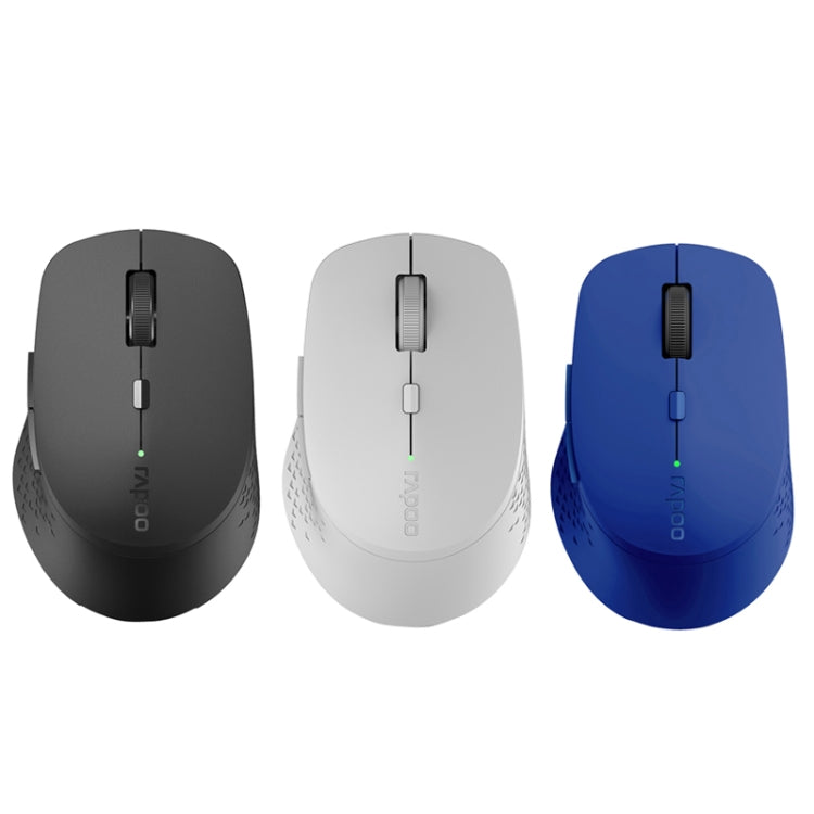 Frendorf | Rapoo M300G 1600DPI 3 Tasten Laptop Büro Silent Wireless Bluetooth Maus (Hellgrau)