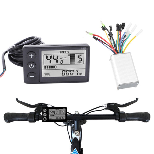 Frendorf | S866 A Typ Elektrofahrrad Universelles Elektrofahrrad Dashboard Set, Spezifikation: 36V / 48V
