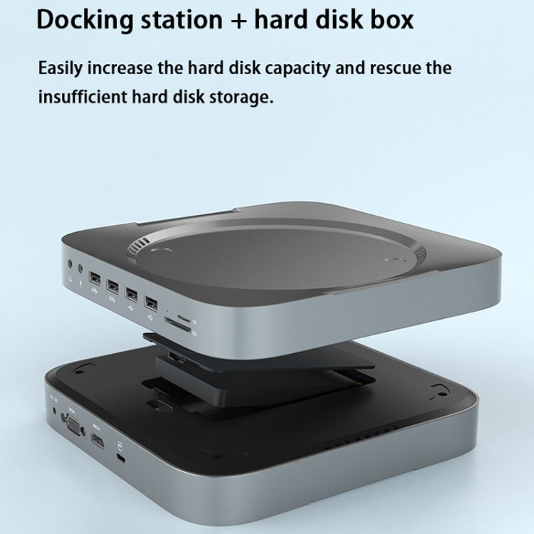 Frendorf | Rocketek MM483 Für Mac Mini Dockingstation Mit Festplattenschacht