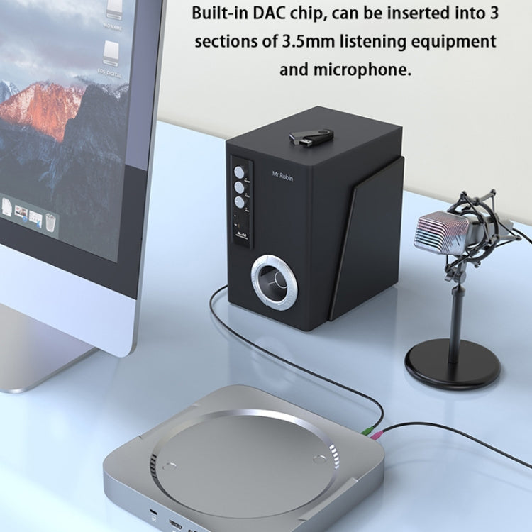 Frendorf | Rocketek MM483 Für Mac Mini Dockingstation Mit Festplattenschacht