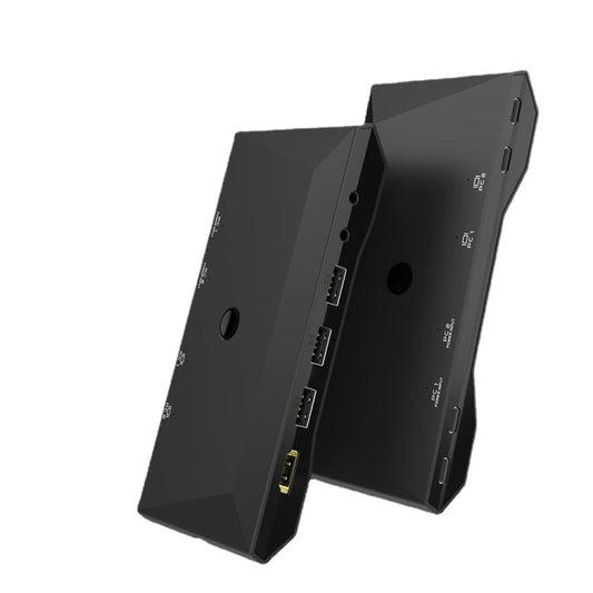 Frendorf | 2 In 1 Out 4K 60Hz Typ-C Notebook Dedizierter KVM Switch(Schwarz)