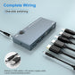 Frendorf | 2 In 1 Out 4K 60Hz KVM HDMI Switch USB Swltch Splitter Box HUB (Silber Grau)