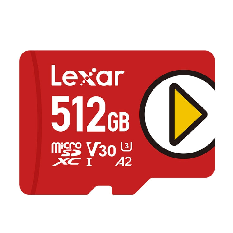 Frendorf | Lexar LSDMI Hochgeschwindigkeits-TF-Karten-Spielkonsole-Speicherkarte, Kapazität: 512GB(Rot)