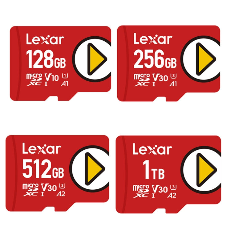 Frendorf | Lexar LSDMI Hochgeschwindigkeits-TF-Karten-Spielkonsole-Speicherkarte, Kapazität: 512GB(Rot)