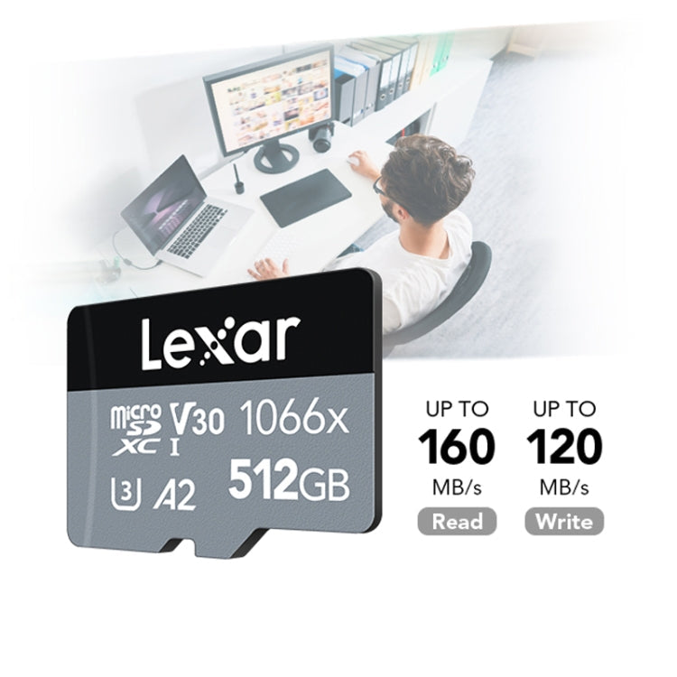 Frendorf | Lexar LKSTF1066X Hochgeschwindigkeits-TF-Karte Bewegungs-Kamera Überwachungs-Rekorder Speicherkarte, Kapazität: 64GB